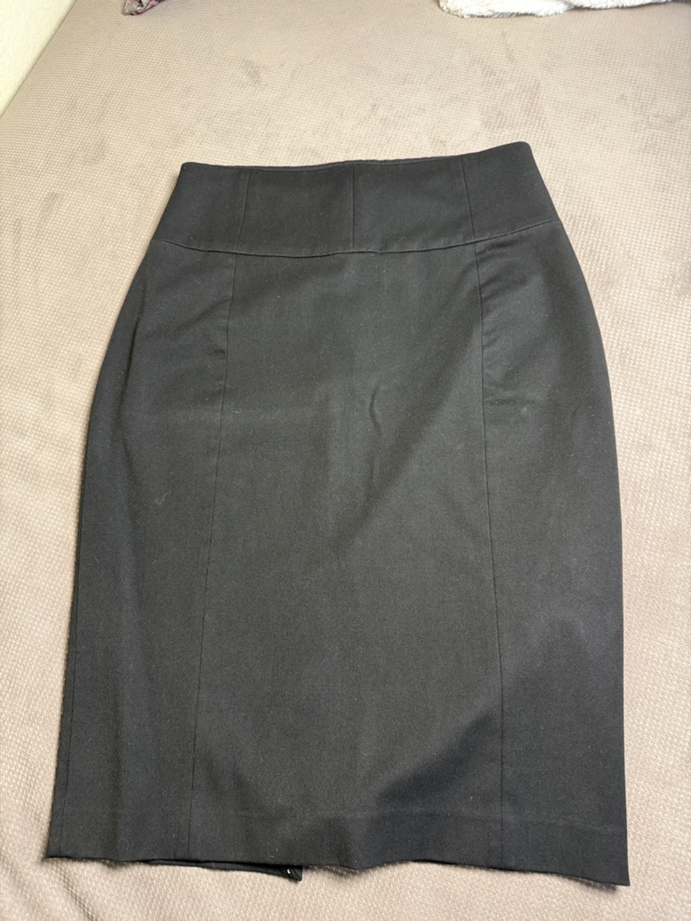 Express Black High-Waist Pencil Skirt